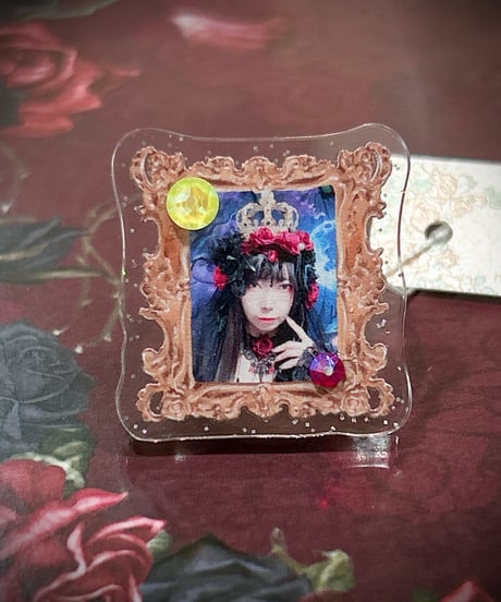 アンシャンテリックアンシャンテリー　パール　リボン　刺繍　ブローチ　赤　レッド ATELIER-PIERROT on X: 