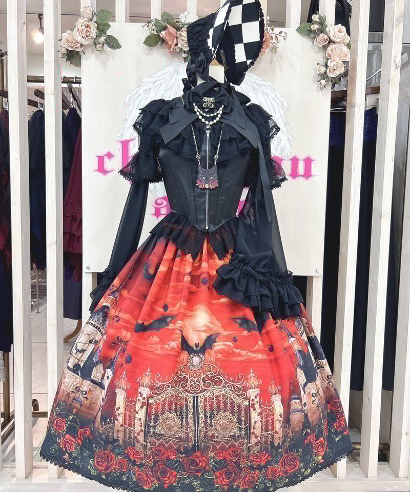 Victorian maiden ハーフボンネット 黒レース Victorian maiden ハーフボンネット 黒レース - メルカリ