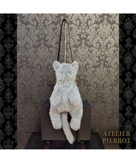 ATELIER-PIERROT／ Noir Neko Shoulder Bag（グレー）