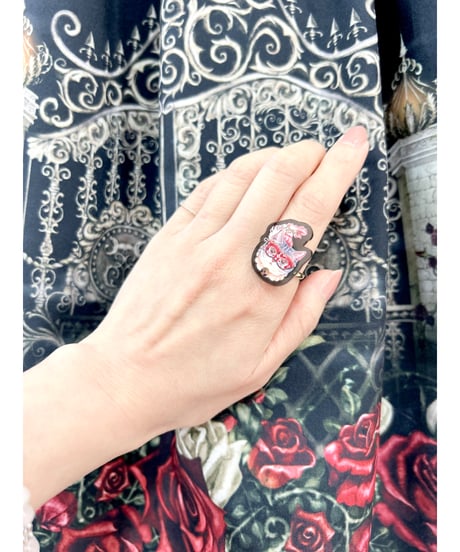 Enchantlic Enchantilly／Dolled Up Ring 〜Masquerade Cat〜（赤）