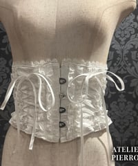 ATELIER-PIERROT／Thorned Rose Corset（ホワイト）