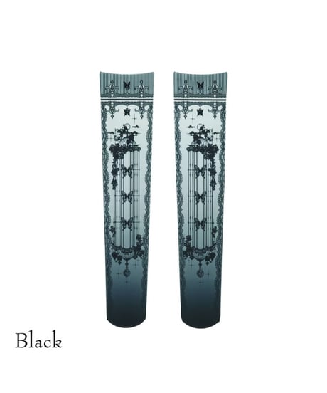 Sheglit／Caged Ulysses Over Knee（ブラック）