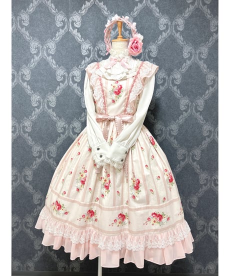 バスク オーバー コルセットスカート （薔薇ジャガード) | Millefleurs  