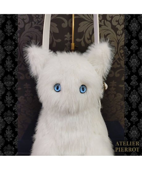 ATELIER-PIERROT／ Noir Neko Shoulder Bag（ホワイト）