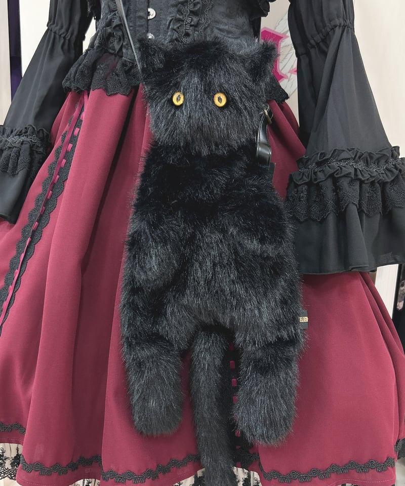 みーちゃんさん専用ATELIER PIERROT ブラック ATELIER-PIERROT／Noir Neko Shoulder Bag | chou c