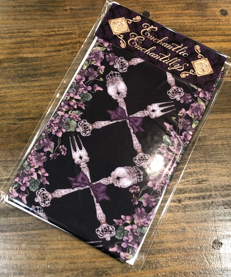 Enchantlic EnchantilIy／すみれの花園オーバーニーソックス （黒）