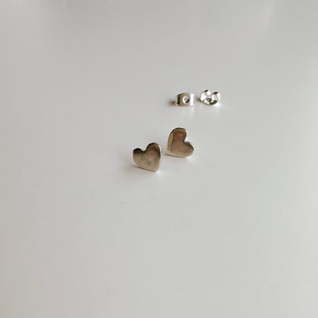 Heart Silver Earrings
