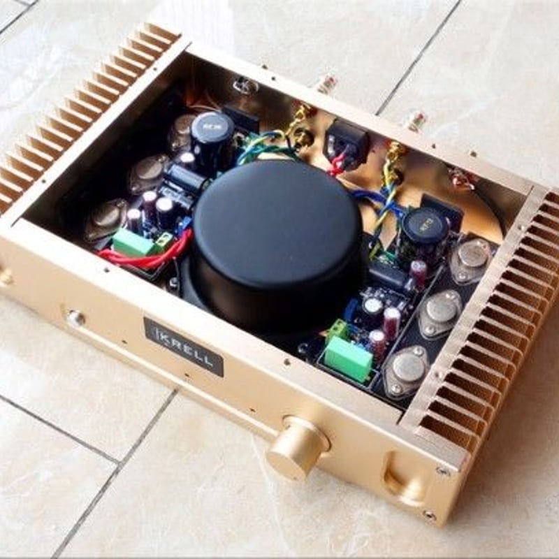 パワーアンプ ゴールド HD1969 クラスA 10W+10W オーディオ | andel o