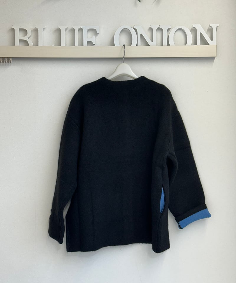 大人気☆最終de再入荷☆ ダブルフェイス ニットコート 733663 