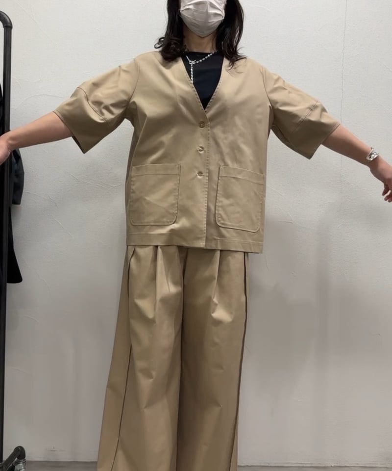 CYAN tokyo シアントーキョー 25春夏ご予約】 ランタンスリーブV