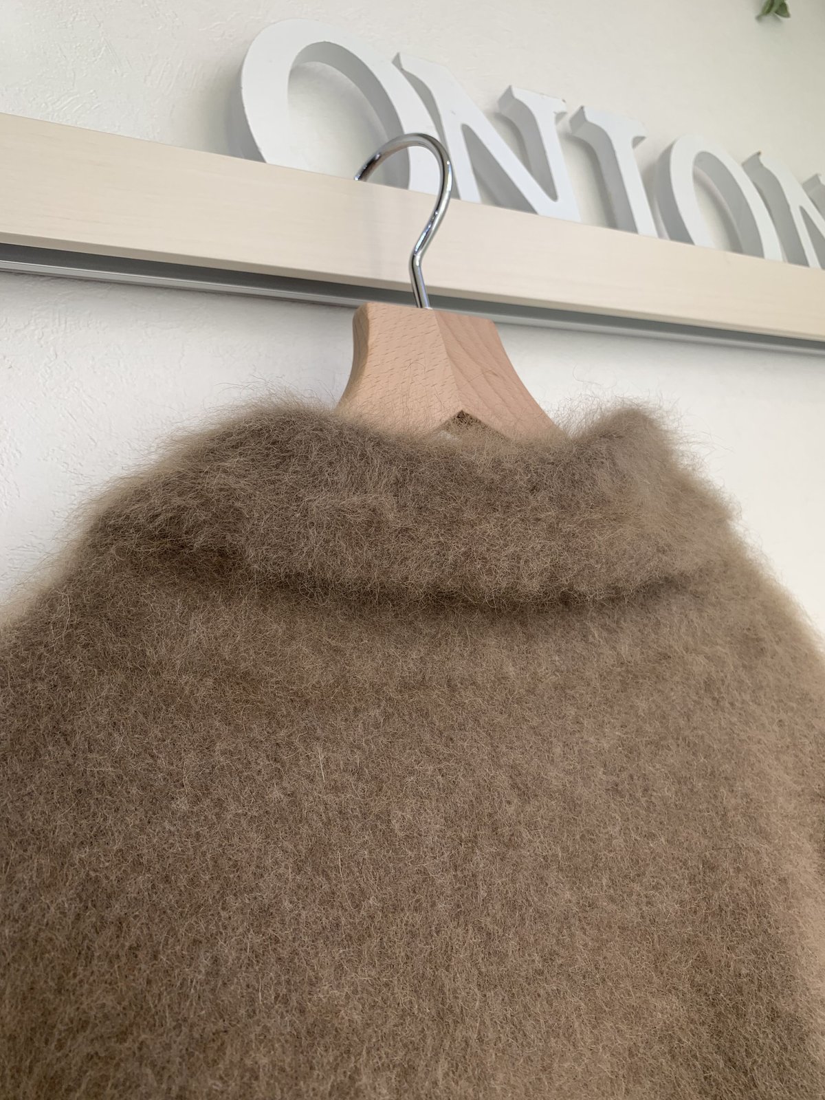 Punto Doro プントドーロ 22秋冬ご予約】 フェレットヘア ニットコート  