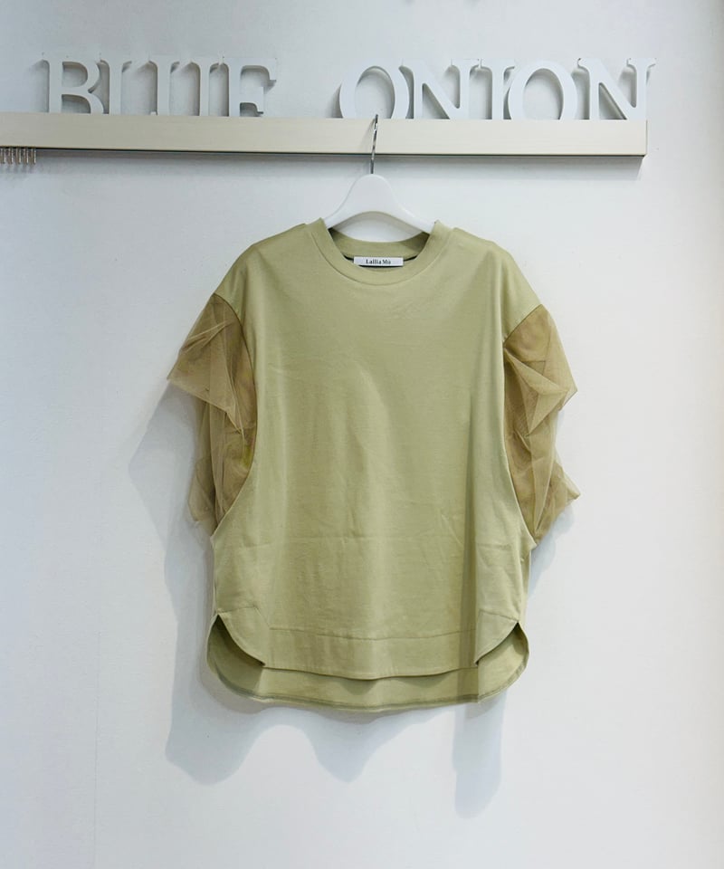 メッシュツイストスリーブカットソー 2412582 | BlueOnionStore