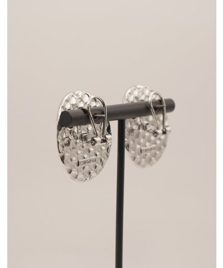 ウェービープレートearring&pierce  【CHIGNON   シニオン　26春ご予約】  0056- earring 511 KK  pierce 512SH   2512b-039