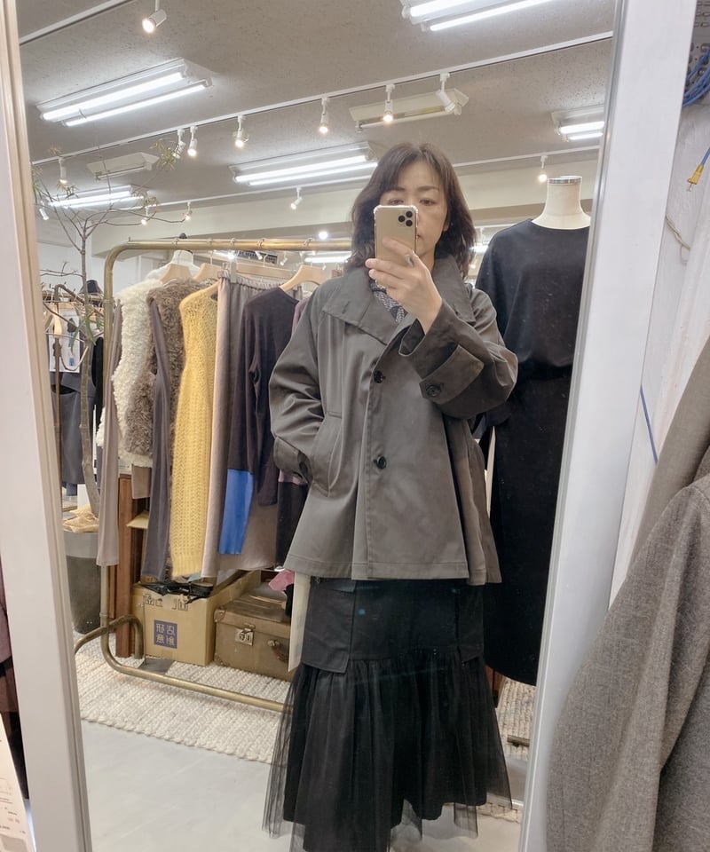 バックフレアスタンドジャケット 35415 | BlueOnionStore