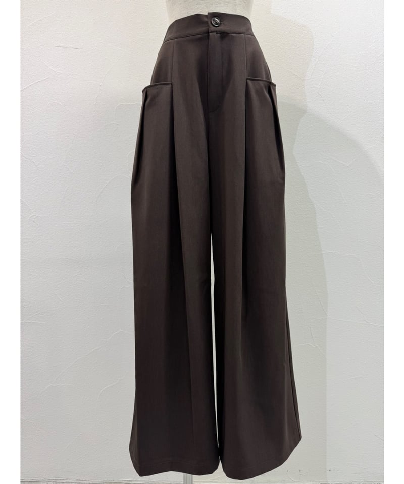 CYAN tokyo シアントーキョー 25秋冬ご予約】 Wタックストレッチワイド