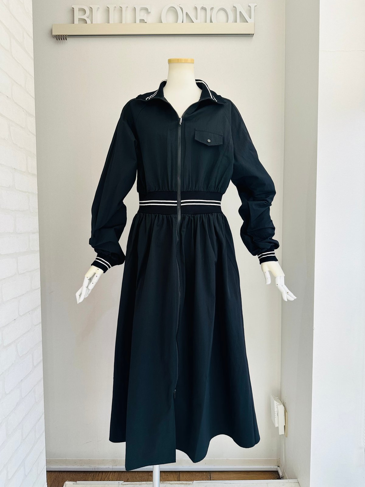 シャツラインワンピース BL000395 | BlueOnionStore