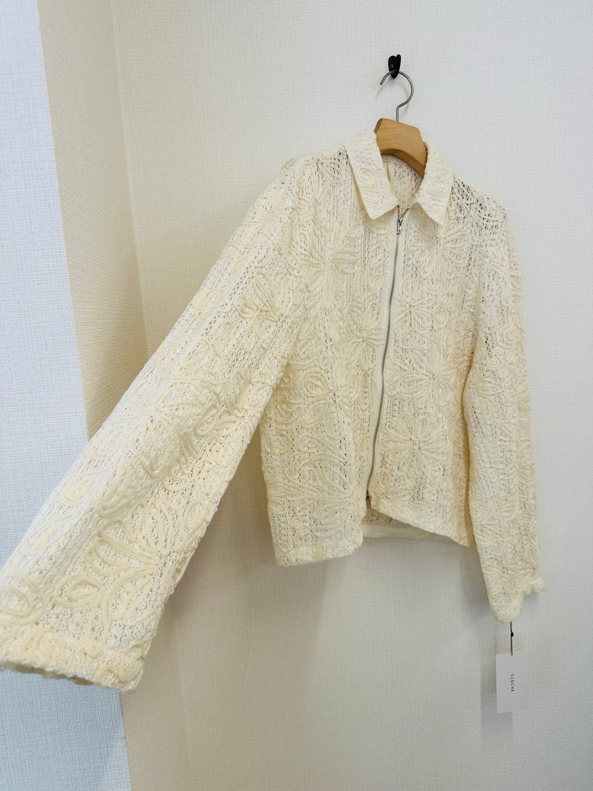 コード刺繍ステンカラーZIPジャケット 512-85550 | BlueOnionStore コード刺繍ステンカラーZIPジャケット 512-85550 | BlueOnionStore