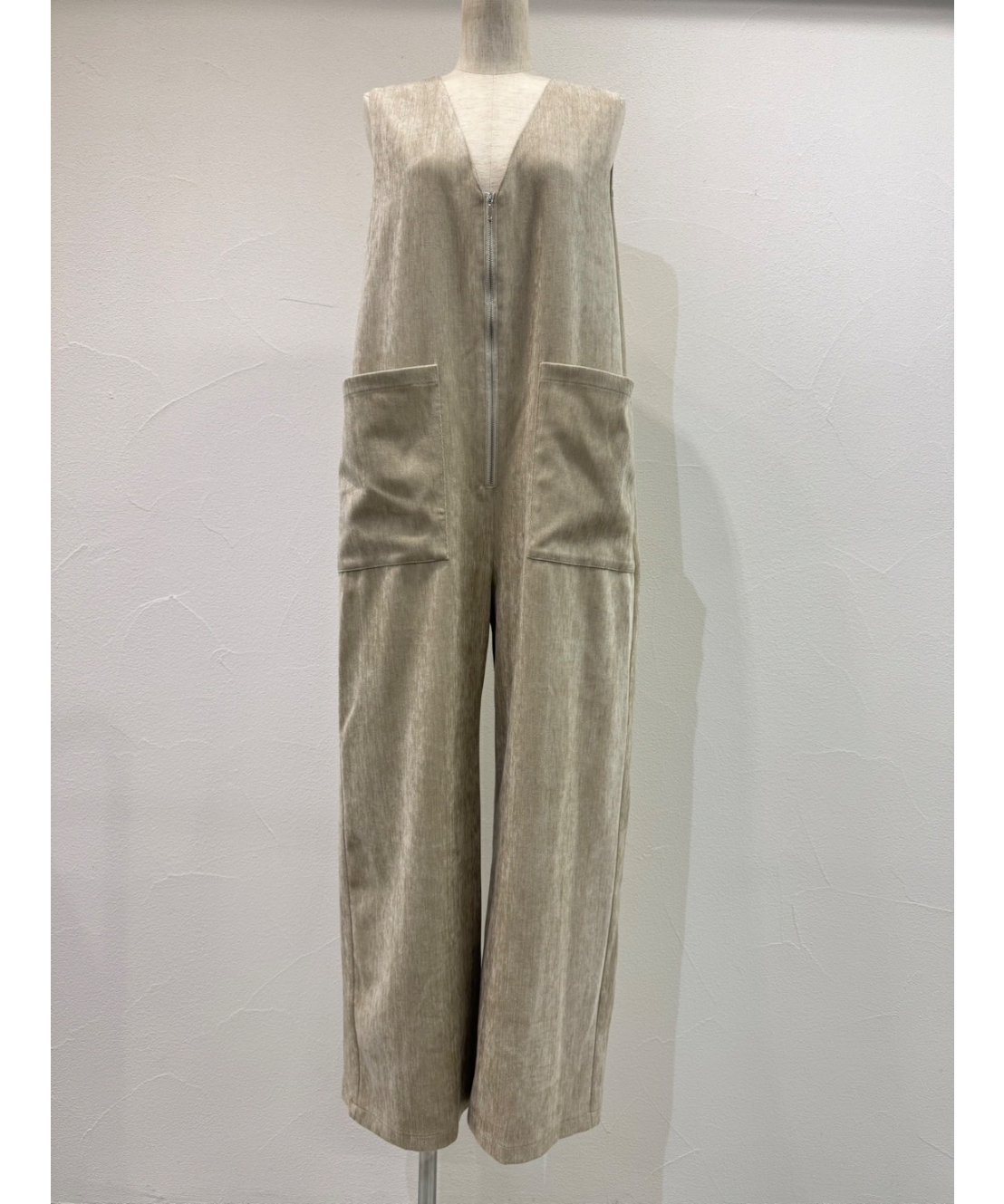 シアントーキョー　サロペット CYAN tokyo シアントーキョー 25秋冬ご予約】 スラブモールBIGポケット