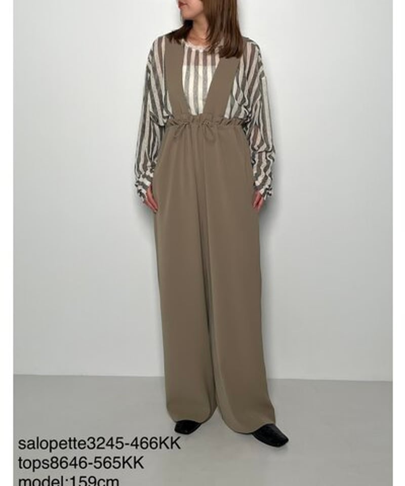 ドロストデザインサロペット 3246-466KK | BlueOnionStore