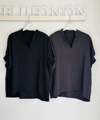◆クールグログランseries◆ ★大人気★店頭分完売の際も今なら5月連休明け再生産分にてご予約承り中★  クールグログランスキッパーブラウス　512-85613