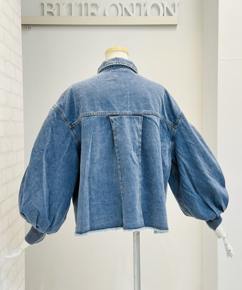 ワイドスリーブデニムジャケット 304127 | BlueOnionStore ワイドスリーブデニムジャケット 304127 | BlueOnionStore