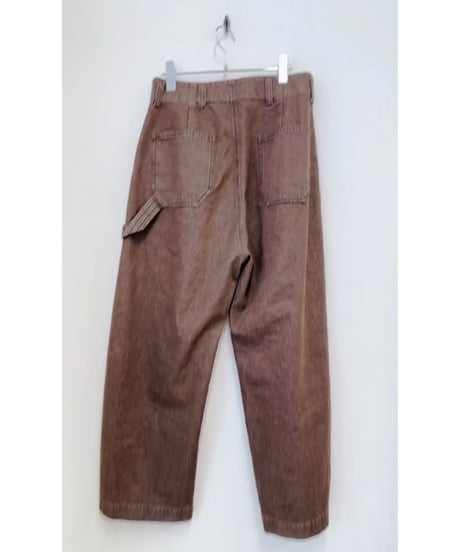【CLOCHE    クロッシェ　hwyl    ヒューイル　25盛夏初秋ご予約】  綺麗めdenimペインターpants　552-86510  2507c