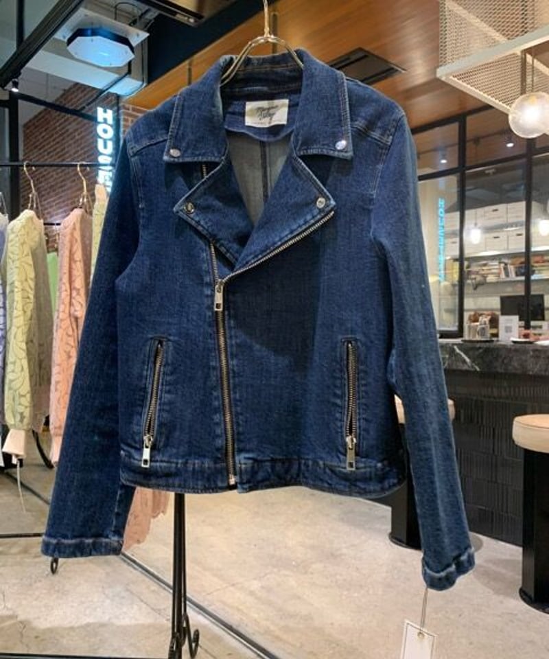 ライダースGジャン MASCULO マルゴー MARGAUX 春ご予約】デニム