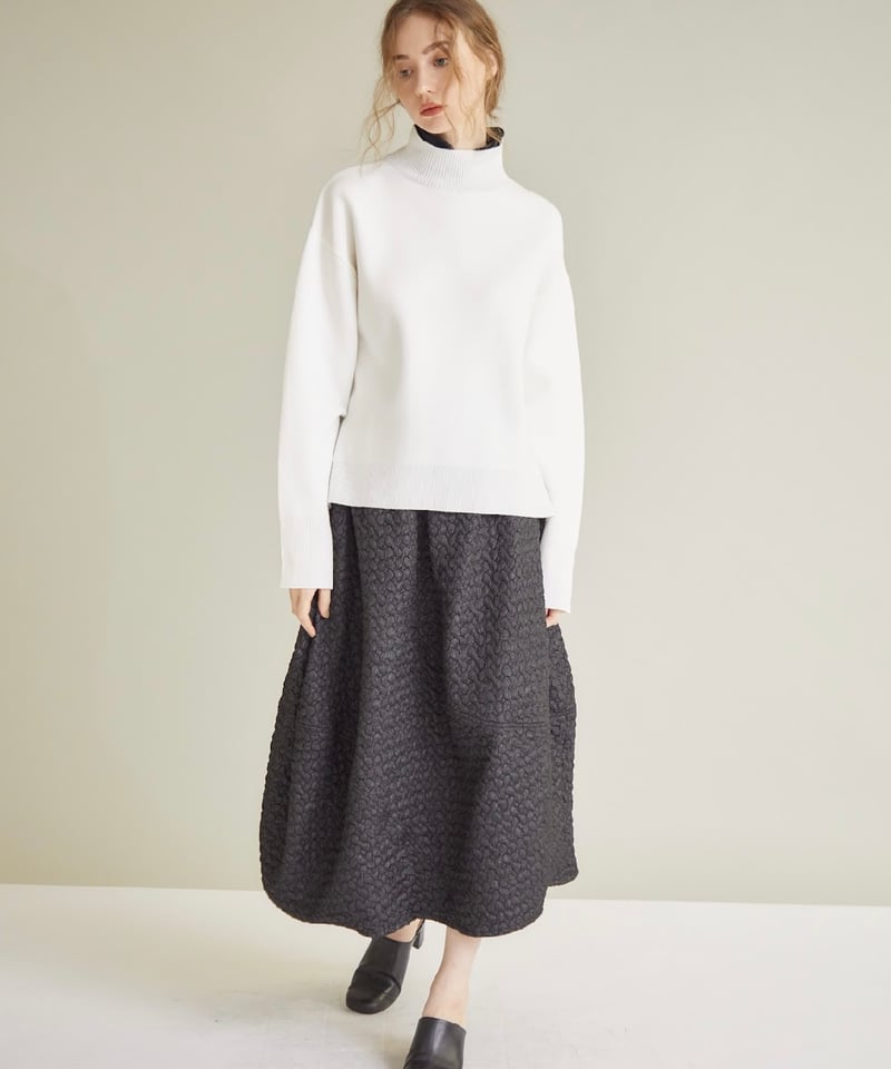 モチっとKnit2枚襟デザインプルオーバー 246750 | BlueOnionStore モチっとKnit2枚襟デザインプルオーバー 246750 | BlueOnionStore