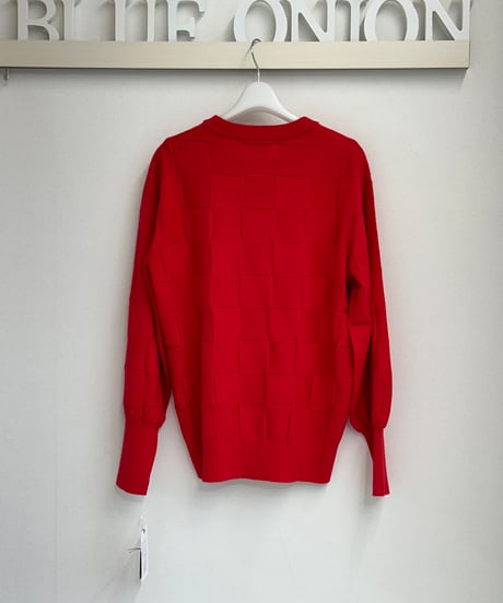LINKS KNIT GATHERED SLEEVE PO    MG KN - 24128 - A     9c
