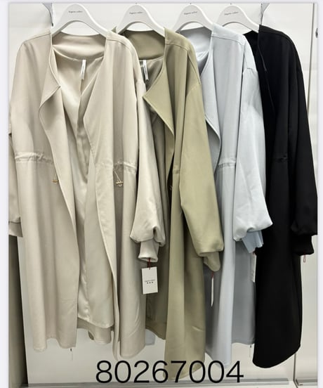 ★オトク早割ご予約★  ミドル丈 coat  【Dignité collier     ディニテコリエ　26春ご予約】  80267004   2601a b c -005