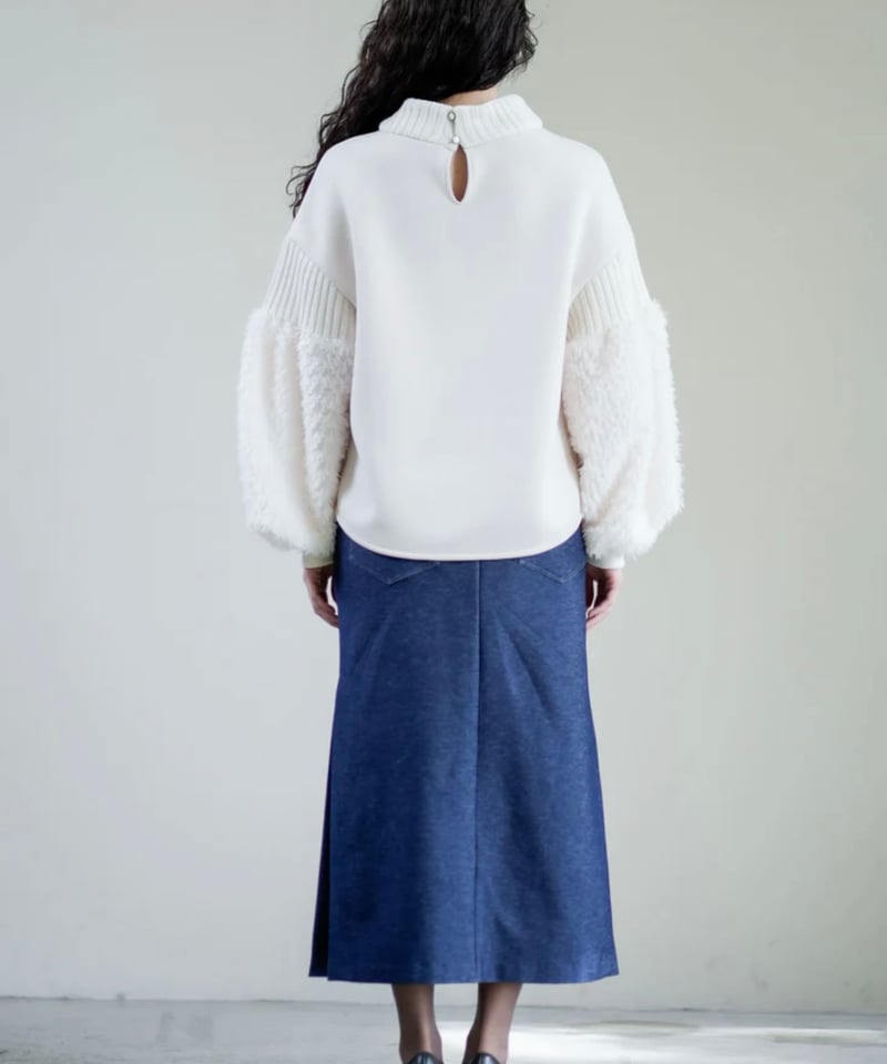 Laria Muライアムージャガードスリーブワンピース Laria Muライアムージャガードスリーブワンピース