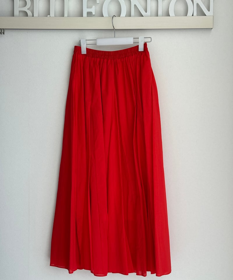 Sorm86Lindsey’s red skirtコットン赤フレアロングスカート Sorm86Lindsey's red skirtコットン赤フレアロングスカート
