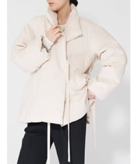 ★シニオン26秋ご予約★  テントラインパフィjacket  4764- 001 MK chignon  039-2609