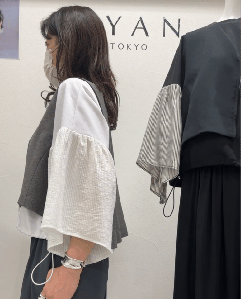 CYAN tokyo シアントーキョー 25春夏ご予約】 リネンライクアーム 