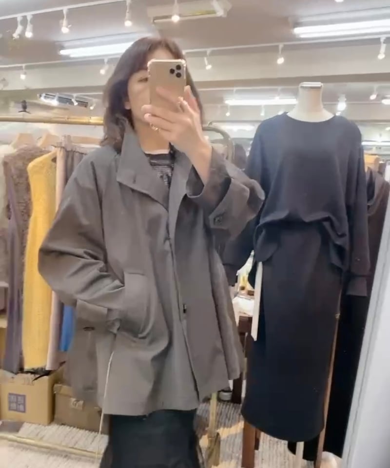 バックフレアスタンドジャケット 35415 | BlueOnionStore