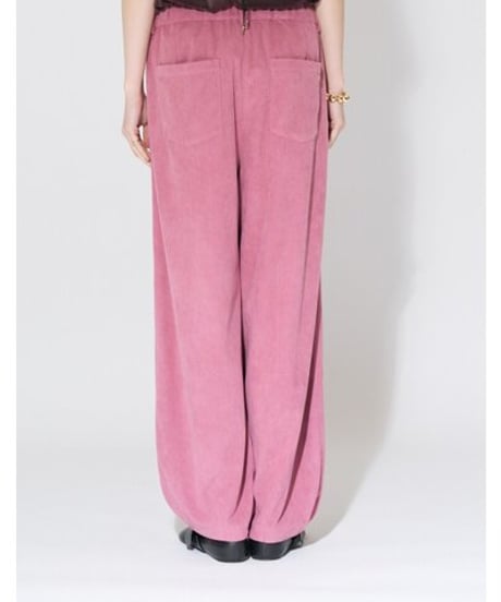 ★シニオン26秋ご予約★  ソフトコーデュロイカーブpants  3864 - 080 GL chignon  039-2608