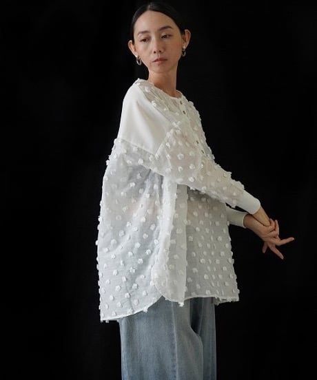 CYAN tokyo CYAN TOKYO ドレープPKデニムZIP JK シアントウキョウ CYAN