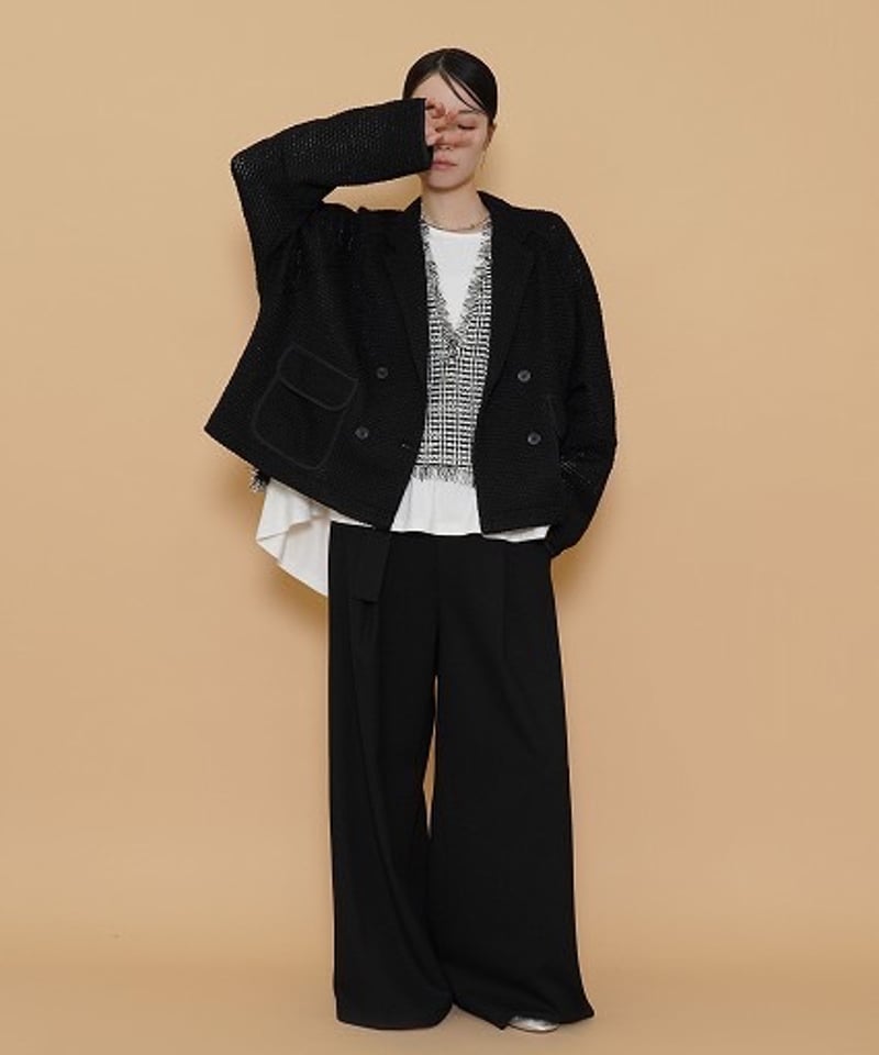 新品CYAN tokyo シアントーキョー　ダークデニム ジップアップジャケット other - シアントーキョウ CYAN TOKYO ジャケット デニム 綿