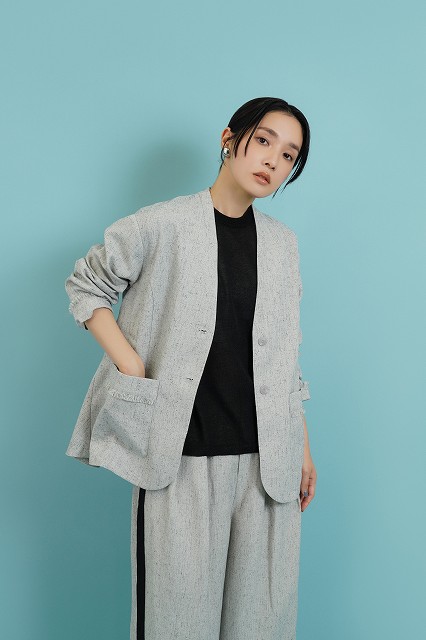 CYAN tokyo シアントーキョー 25春夏ご予約】 バックフレアフリンジ 