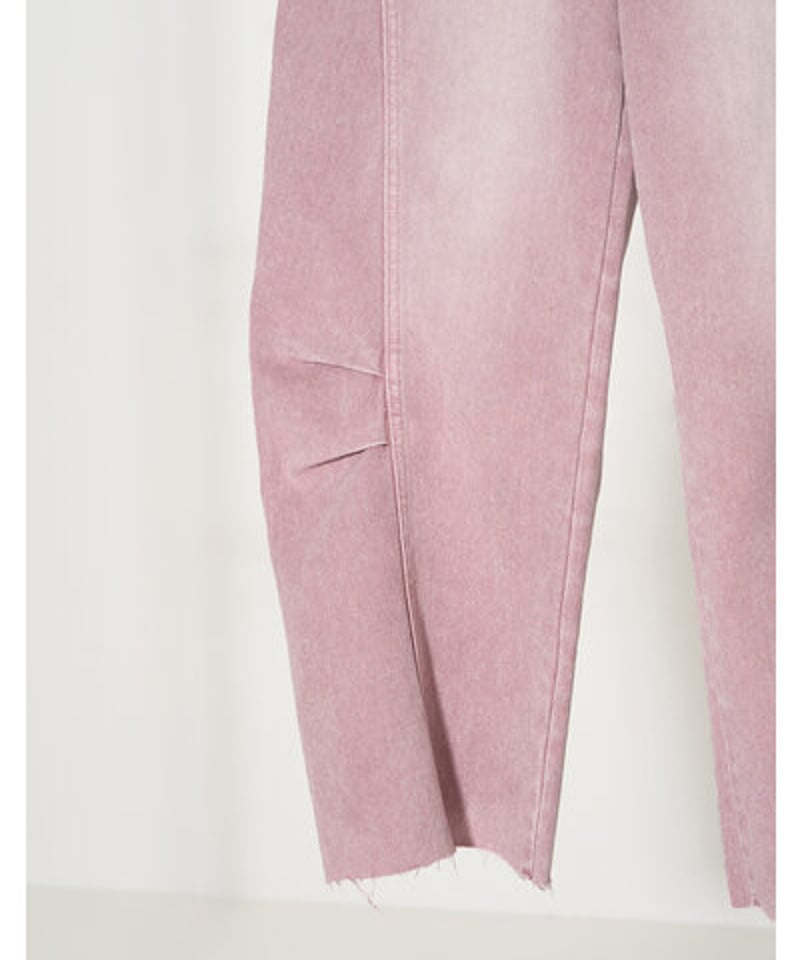 YENN イエン 25ss 春夏ご予約】 KNEE TUCK DENIM PT YENN イエン 25ss 春夏ご予約】 KNEE TUCK DENIM PT