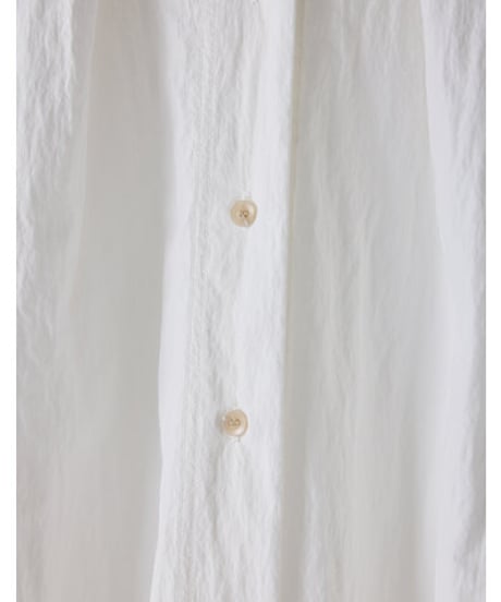 ROUND FORM SHIRT  （setup対応）   【yenn  イエン　25春ご予約】　Y261-11005    2602abc-039