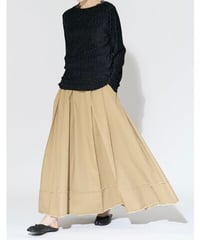 ★シニオン26秋ご予約★  ウォッシュドタックskirt  2264 - 112 BT chignon  039-2608