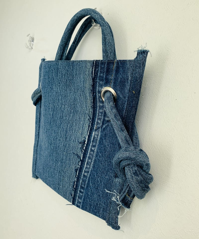 受注生産】GARBAGE RemakeDENIM デニムロープバッグ 2911-18