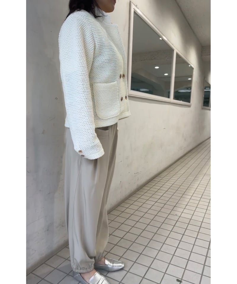 CYAN tokyo シアントーキョー 25春夏ご予約】 ワッフルレースW CYAN tokyo シアントーキョー 25春夏ご予約】 ワッフルレースW