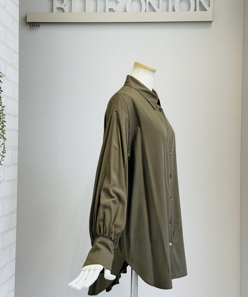 クリアクロスバックギャザーシャツ M18401 | BlueOnionStore クリアクロスバックギャザーシャツ M18401 | BlueOnionStore