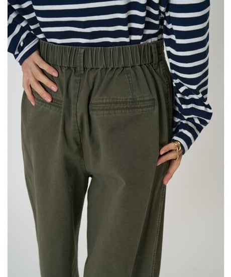 ウォッシュドチノ pants   【CHIGNON   シニオン　26春ご予約】  3261- 045 bt      2602b