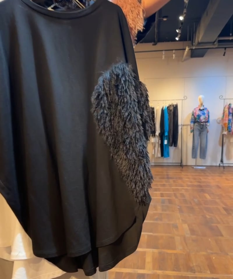 ☆Heart fringe Tee MHP CT- | BlueOnionStore