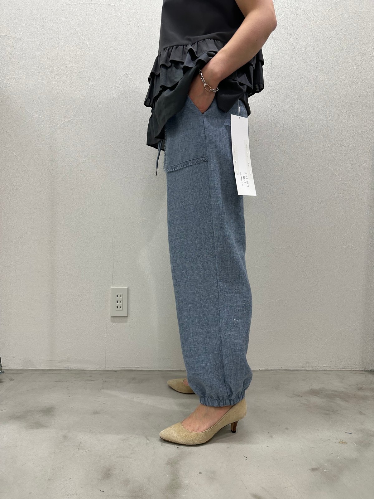 CYAN tokyo シアントーキョー 24春夏ご予約】 フリルレイヤー CYAN tokyo シアントーキョー 24春夏ご予約】 フリルレイヤー
