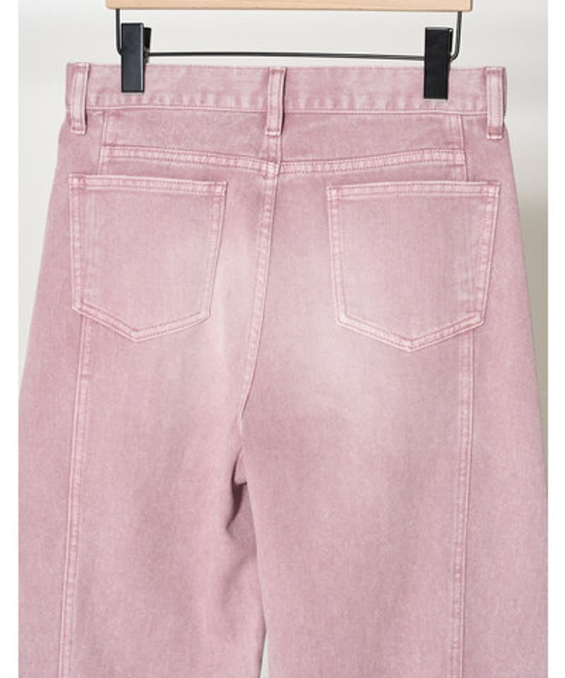YENN イエン 25ss 春夏ご予約】 KNEE TUCK DENIM PT YENN イエン 25ss 春夏ご予約】 KNEE TUCK DENIM PT