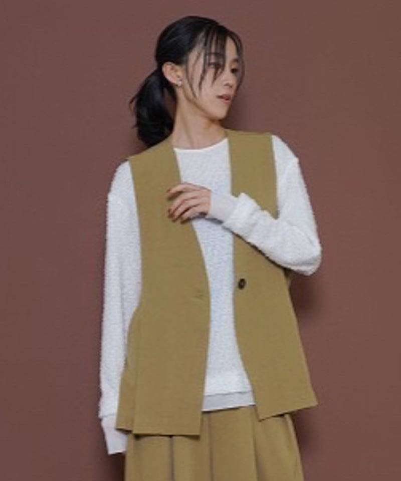 CYAN TOKYO シアントーキョー　ベスト新品 CYAN TOKYO TOKYO（シアン トーキョー） バックオーバー